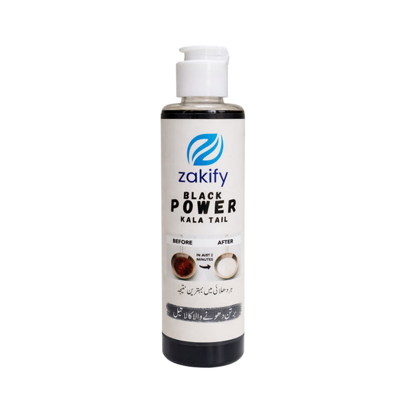Zakify Black Power Kala Tail Dishwash Liquid 200ml